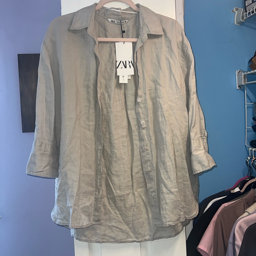 Zara Linen Shirt